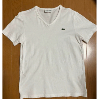 ラコステ(LACOSTE)のラコステ　白Tシャツ(Tシャツ/カットソー(半袖/袖なし))