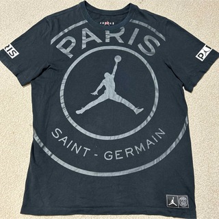 Jordan Brand（NIKE） - PSG パリサンジェルマン ジョーダン ジャンプマン プリントTシャツ Lサイズ