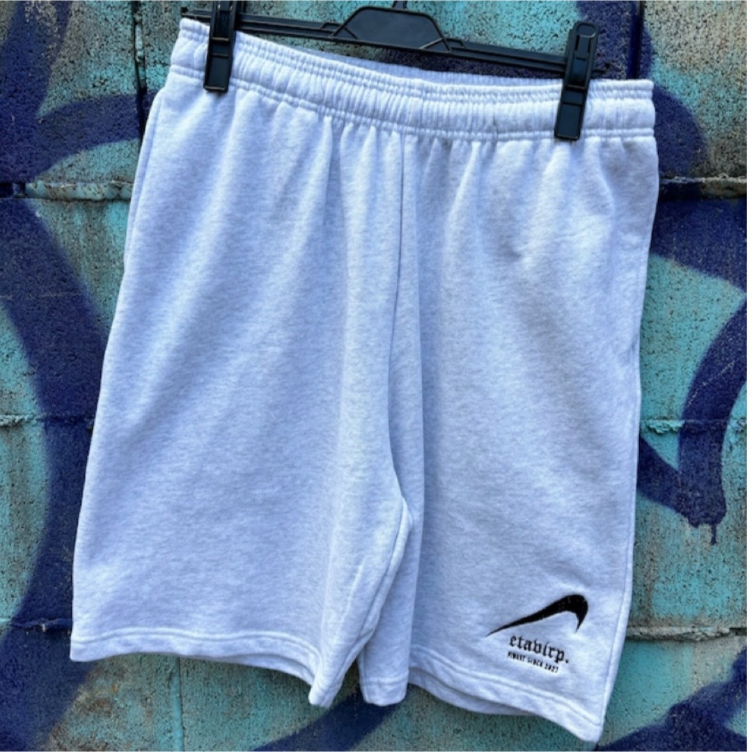 L Reverse Etavirp Sweat Shorts Ash Black L Reverse Etavirp Sweat Shorts Ash Black