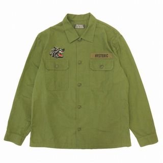 ヒステリックグラマー(HYSTERIC GLAMOUR)の23AW ヒステリックグラマー AMPLIFIED ユーティリティシャツ L(シャツ)