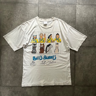90s bills buddies tシャツ USA製 ホワイト M(Tシャツ/カットソー(半袖/袖なし))