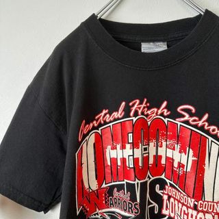 ビンテージ　古着　HOMECOMING メンズ　半袖tシャツ　黒　Sサイズ(Tシャツ/カットソー(半袖/袖なし))