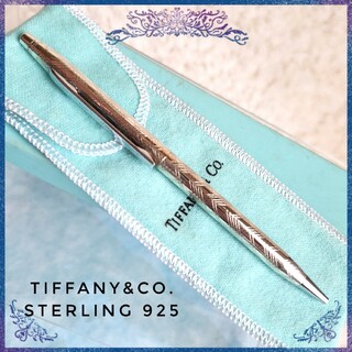 Tiffany & Co. - TIFFANY&C.☆スターリングシルバー 925 ボールペン 黒インク