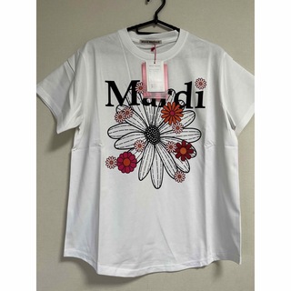 Mardi Mercredi マルディメクルディ Tシャツ ホワイト韓国(Tシャツ(半袖/袖なし))