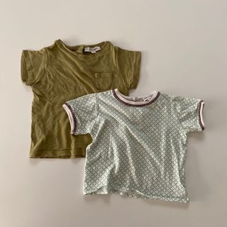 Caramel baby&child  - caramel キャラメル　半袖　Tシャツ　トップス　テキスタイル　海外子供服