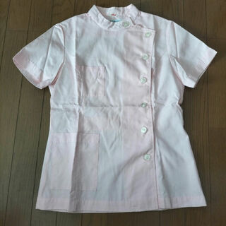 半袖白衣　ピンク　M   NAGAI(その他)