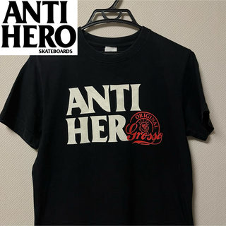 アンタイヒーロー(ANTI HERO)のANTI HERO × Jeff Grosso s/s Tshirt Black(Tシャツ/カットソー(半袖/袖なし))