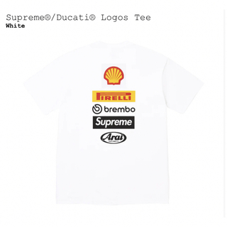 Supreme - Supreme x Ducati Logos Tee
