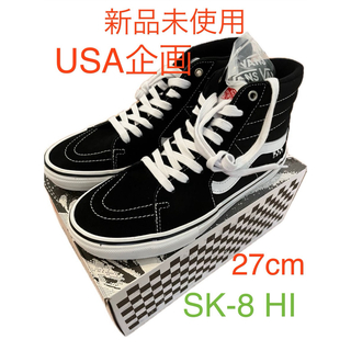 スケートハイ(SK8-HI（VANS）)の新品送料無料☆VANS スニーカー USA規格スケートハイSK-8HI27cm(スニーカー)