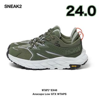 ダブルタップス(W)taps)のWTAPS × Hoka Anacapa Low GTX Olive Drab(スニーカー)