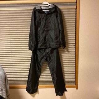 ワークマン(WORKMAN)のMAKKU  RAIN  WEAR　レインコートバッグイン　メンズ　上下　L(その他)