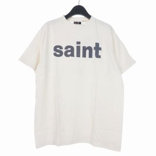 セントマイケル SAINTMICHAEL 24SS Tシャツ 半袖 M ホワイト(Tシャツ/カットソー(半袖/袖なし))