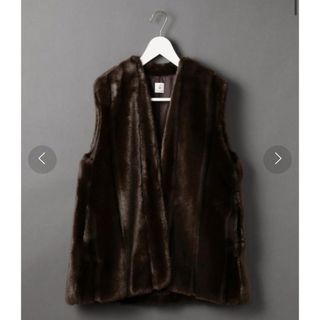 6 (ROKU) - 6 ROKU  FAKE MINK FUR VEST　36