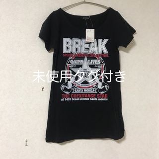 未使用タグ付き　ELVENCE レディース　Lサイズ(Tシャツ(半袖/袖なし))