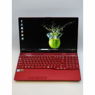 フジツウ(富士通)の15.6型 AH53/C2 i7 メモリ8GB SSD512GB+HDD1TB(ノートPC)