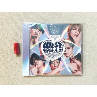 ジャニーズWEST - WEST. AWARD 会場限定ステッカー 広島 銀テープ、CD付き