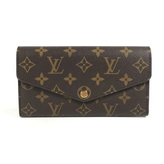 ルイヴィトン(LOUIS VUITTON)のルイヴィトン LOUIS VUITTON ポルトフォイユ・サラ M62235 モノグラム フラップ 長財布 モノグラムキャンバス ローズバレリーヌ ピンク 新品同様(財布)