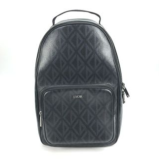 Dior - ディオール Dior Rider ライダー スリングバッグ 1ESBO038CDP_H43E CD Diamond ダイアモンド クロス ショルダーバッグ カバン ボディバッグ レザー ブラック 美品