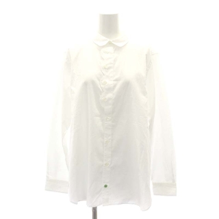 フラボア(FRAPBOIS)のフラボア スカラップシャツ 長袖 前開き 1 白 ホワイト /DO(シャツ/ブラウス(長袖/七分))