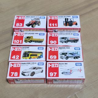 Takara Tomy - トミカ No.83 ヤンマー トラクター YT5113(箱)(1コ入)他