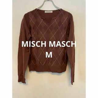 ミッシュマッシュ(MISCH MASCH)のMISCH MASCH ミッシュマッシュ ニット サイズM ワインレッド(ニット/セーター)