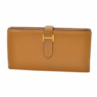 エルメス(Hermes)のHERMES エルメス 【極美品】 ベアン ヴォーエプソン 長財布 C刻印(財布)