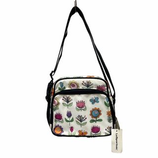 レスポートサック(LeSportsac)の未使用品 レスポートサック ポーチ付き フラワー柄 ショルダーバッグ 白 (ショルダーバッグ)