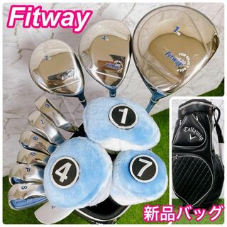 【美品】Fitway レディースゴルフセット キャロウェイ REVA