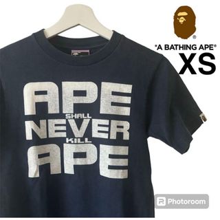 アベイシングエイプ(A BATHING APE)のエイプ　ベイプ　ベイシングエイプ　APE Tシャツ　ロゴ　古着　半袖(Tシャツ(半袖/袖なし))