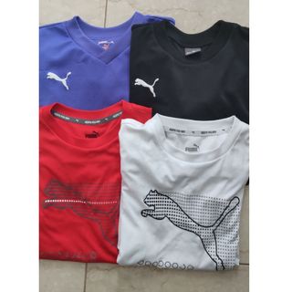 PUMA - サイズ140☆プーマ　PUMA　Tシャツ　まとめうり　黒　紫　赤　白