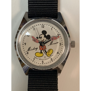 Disney - ミッキー手巻き腕時計