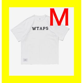 ダブルタップス(W)taps)のwtaps 24ss academy ss college ホワイトM(Tシャツ/カットソー(半袖/袖なし))