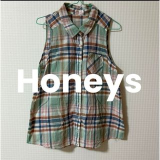 ハニーズ(HONEYS)のHoneys ノースリーブ ブラウス(シャツ/ブラウス(半袖/袖なし))