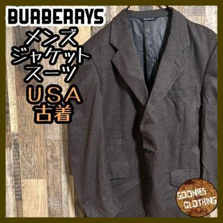 バーバリー(BURBERRY)のBurberrys ブランド スーツ 古着 テーラード ジャケット グレージュ(テーラードジャケット)