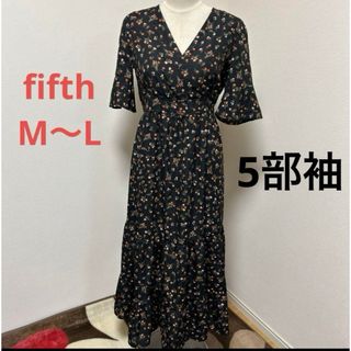 fifth - fifth カシュクール　ロングワンピース