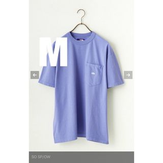 【新品】ノースフェイス　パープルレーベル　ポケットTシャツ　Mサイズ　紫