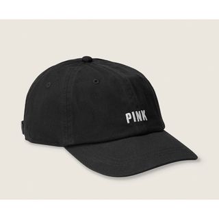 ヴィクトリアズシークレット(Victoria's Secret)の格安 VS PINK キャップ　ブラック　新品未使用(キャップ)