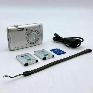 ニコン(Nikon)のNikon デジタルカメラ COOLPIX A300 シルバー(コンパクトデジタルカメラ)