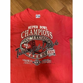 80s 49ersヴィンテージTシャツ　サンフランシスコチャンピオンヴィンテージ(Tシャツ/カットソー(半袖/袖なし))
