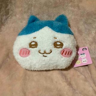 ◆新品未使用◆ちいかわ　ふわふわフェイスポシェット　ハチワレ