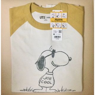 ユニクロ(UNIQLO)の【新品・未使用】ユニクロ ピーナッツ UT スヌーピー ジョー・クール M(Tシャツ/カットソー(半袖/袖なし))