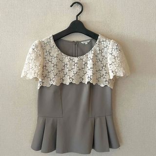 トゥービーシック(TO BE CHIC)のTO BE CHIC ♡デザインプルオーバーシャツ(シャツ/ブラウス(半袖/袖なし))