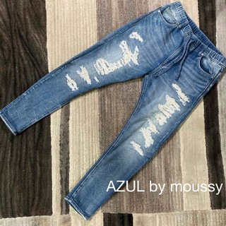 アズールバイマウジー(AZUL by moussy)の【送料無料】AZUL by moussy アズールバイマウジー　スウェット生地(デニム/ジーンズ)