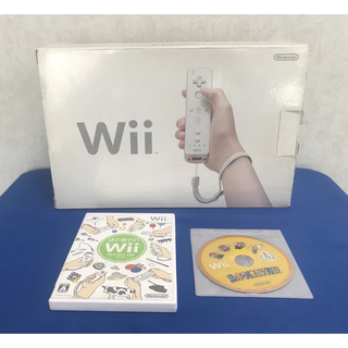 任天堂 - Wii 本体 セット ソフト付き
