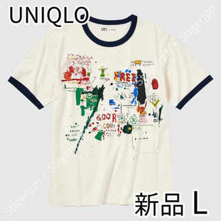 ユニクロ(UNIQLO)のユニクロ　UTアーカイブ　Tシャツ　オフホワイト　Lサイズ(Tシャツ/カットソー(半袖/袖なし))