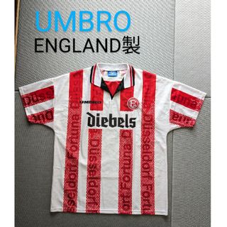 アンブロ(UMBRO)の新品同様 UMBRO 英国製 ゲームシャツ デュッセルドルフ 90年代 アンブロ(ウェア)