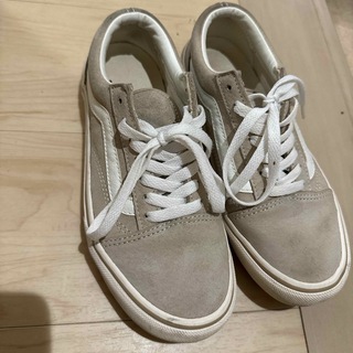 ERA（VANS） - vans ベージュ スニーカー 24センチ