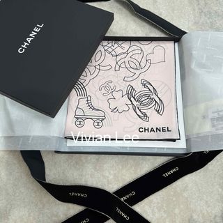 シャネル(CHANEL)のChanel シャネル スカーフ 24c 新品(バンダナ/スカーフ)