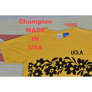 チャンピオン(Champion)のチャンピオン カレッジＴ ｔ14689 USA製 綿100％ UCLA 80(Tシャツ/カットソー(半袖/袖なし))