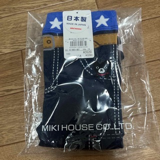 ミキハウス(mikihouse)のミキハウス　ズボン　100サイズ　未使用(パンツ/スパッツ)